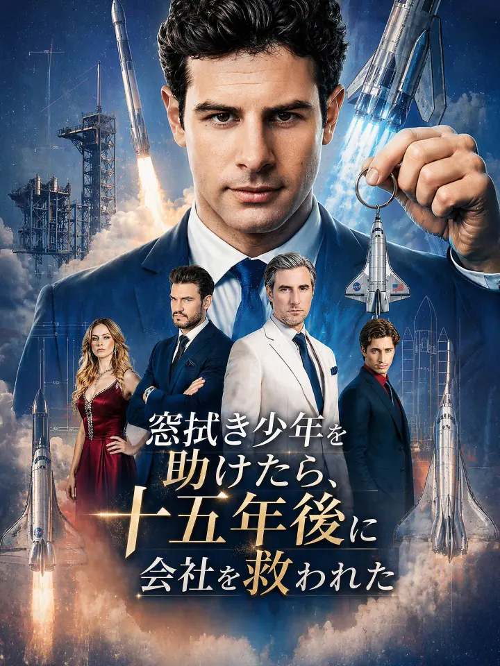 窓拭き少年を助けたら、十五年後に会社を救われた poster