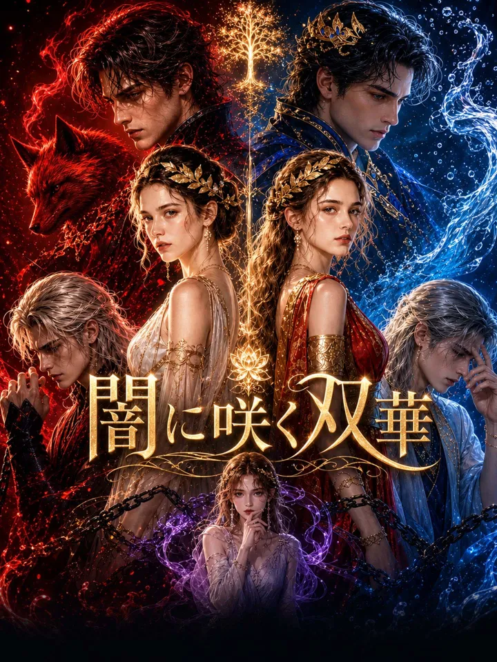 闇に咲く双華 poster