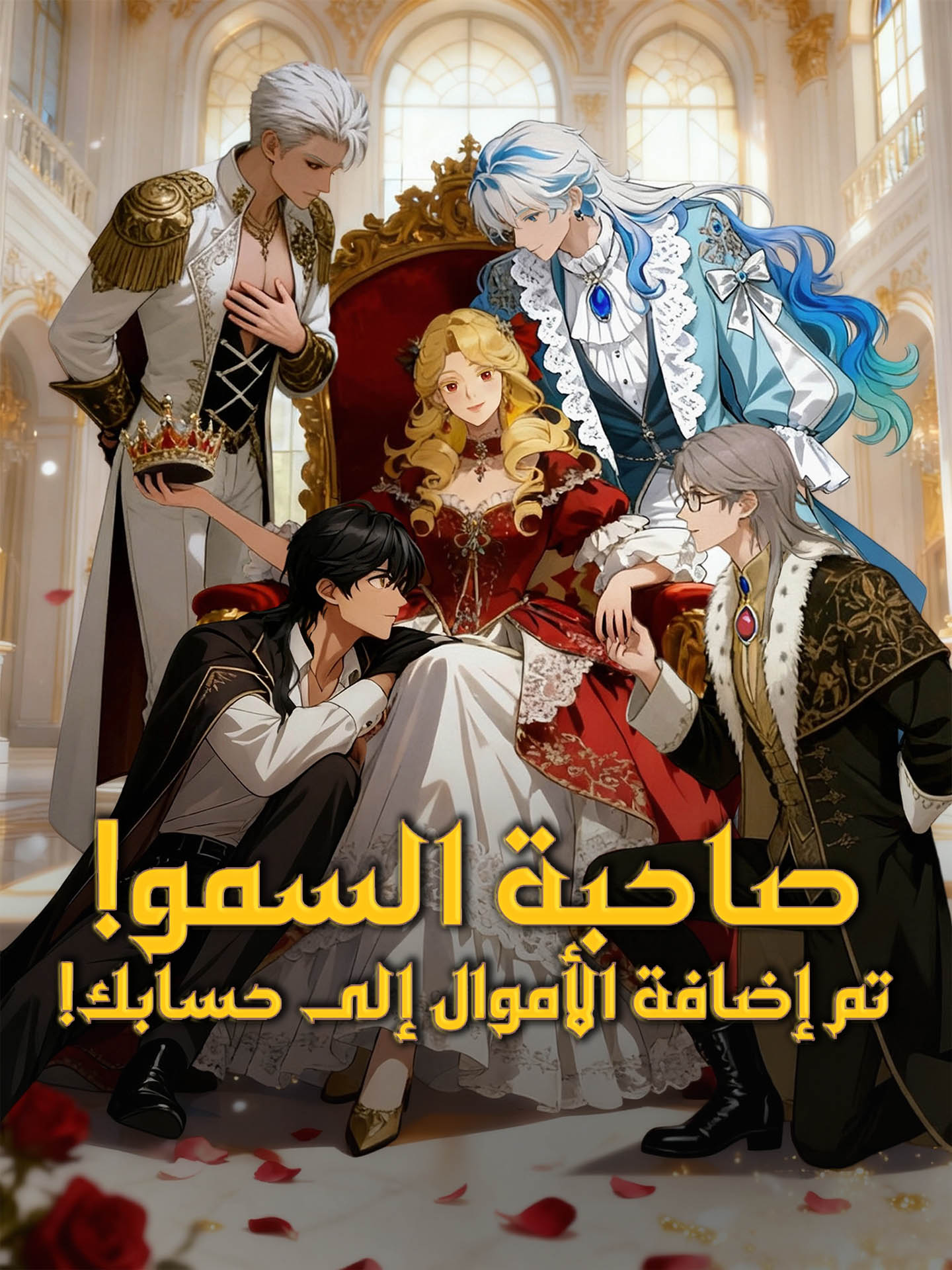 المدبلج-صاحبة السمو! تم إضافة الأموال إلى حسابك!