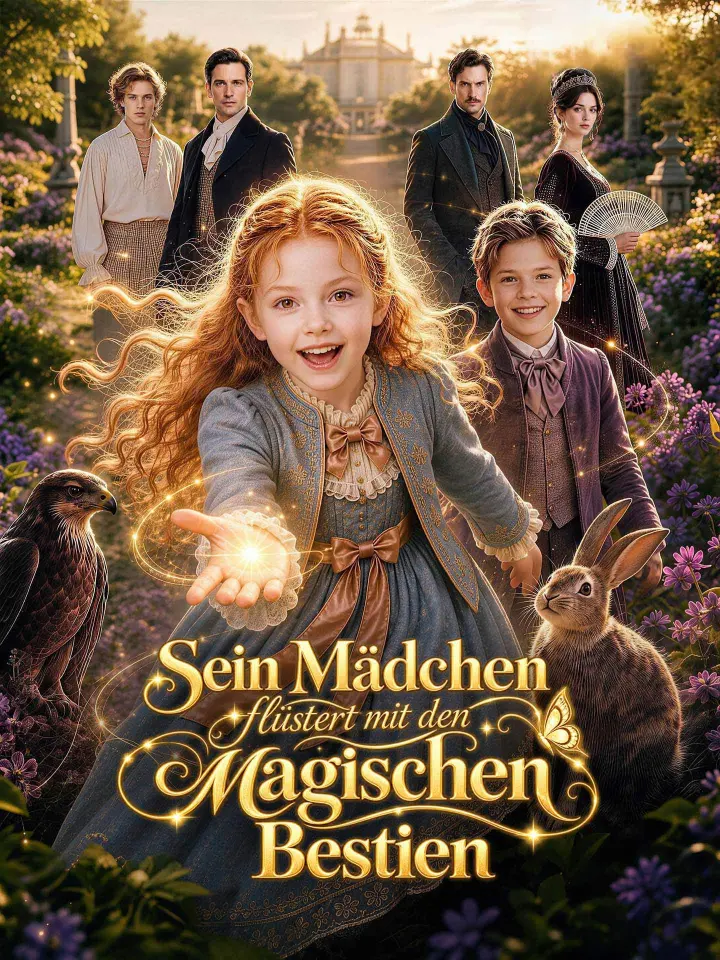 Sein Mädchen flüstert mit den magischen Bestien poster