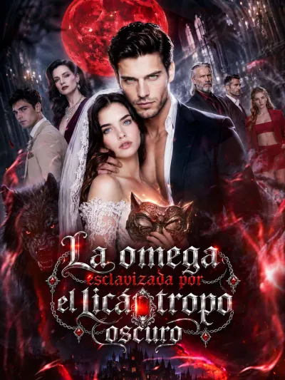 La omega esclavizada por el licántropo oscuro poster