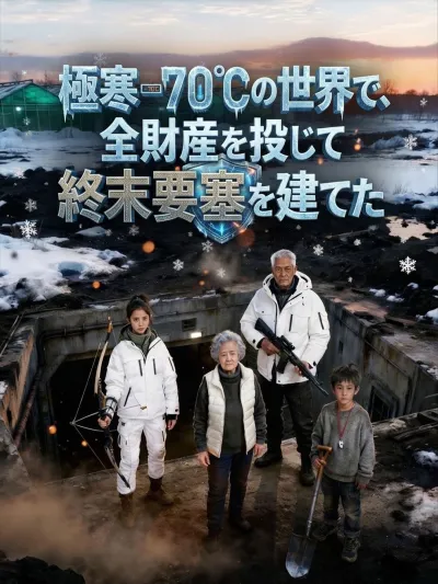 極寒−70°Cの世界で、全財産を投じて終末要塞を建てた poster