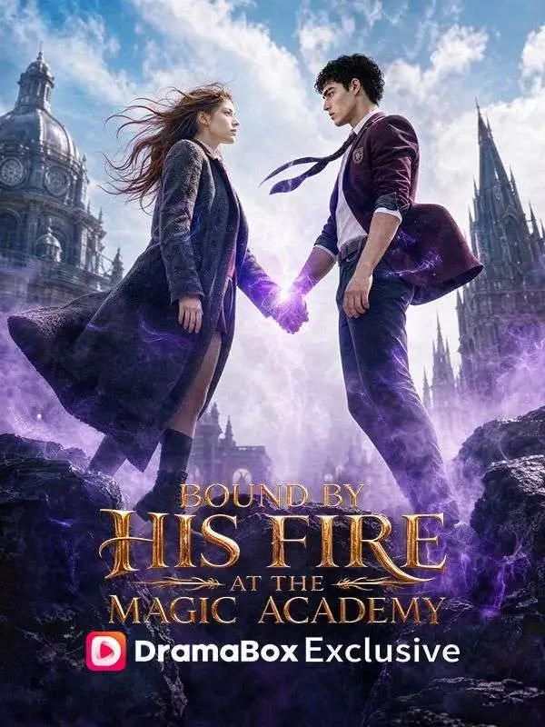 Bound by His Fire at the Magic Academy poster