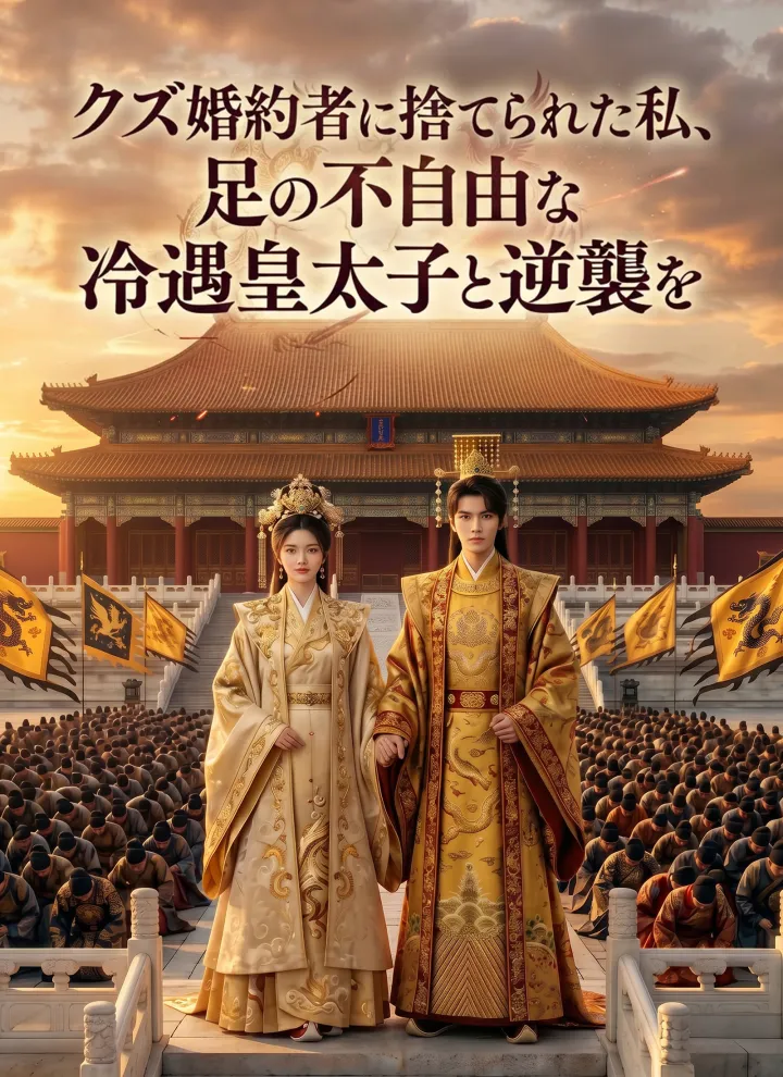 クズ婚約者に捨てられた私、足の不自由な冷遇皇太子と逆襲を poster