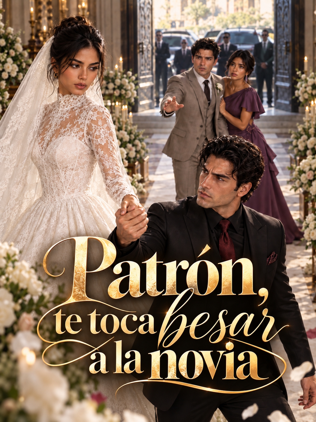 Patrón, te toca besar a la novia