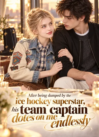 After being dumped by the ice hockey superstar, his team captain dotes on me endlessly poster