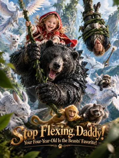 Stop Flexing, Daddy! Your Four-Year-Old Is the Beasts' Favorite! poster