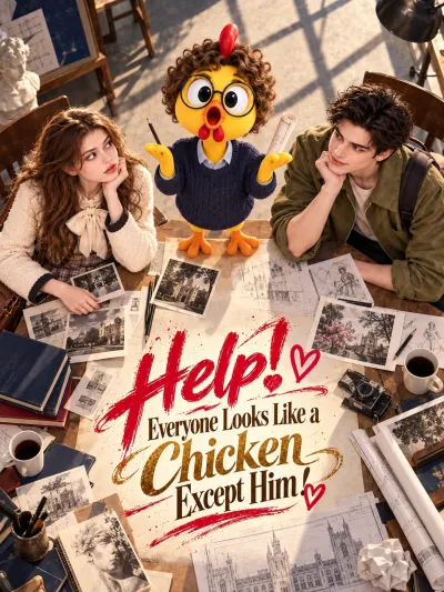 Help! Everyone Looks Like a Chicken Except Him! poster