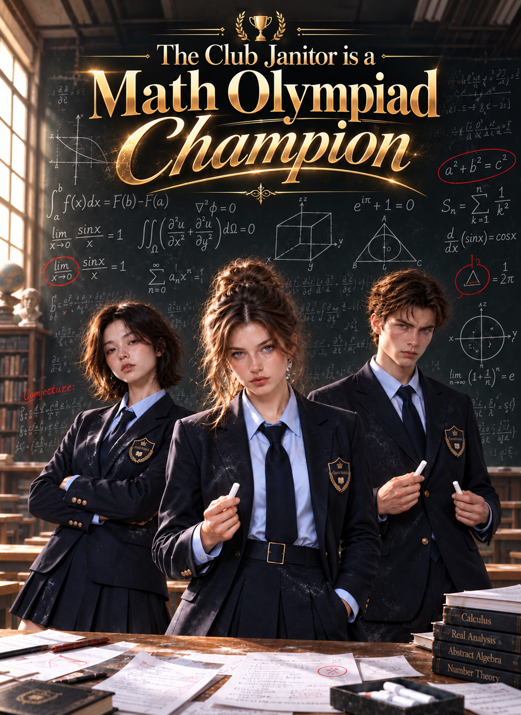 The Club Janitor is a Math Olympiad Champion