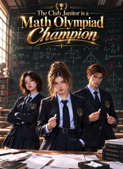 The Club Janitor is a Math Olympiad Champion poster