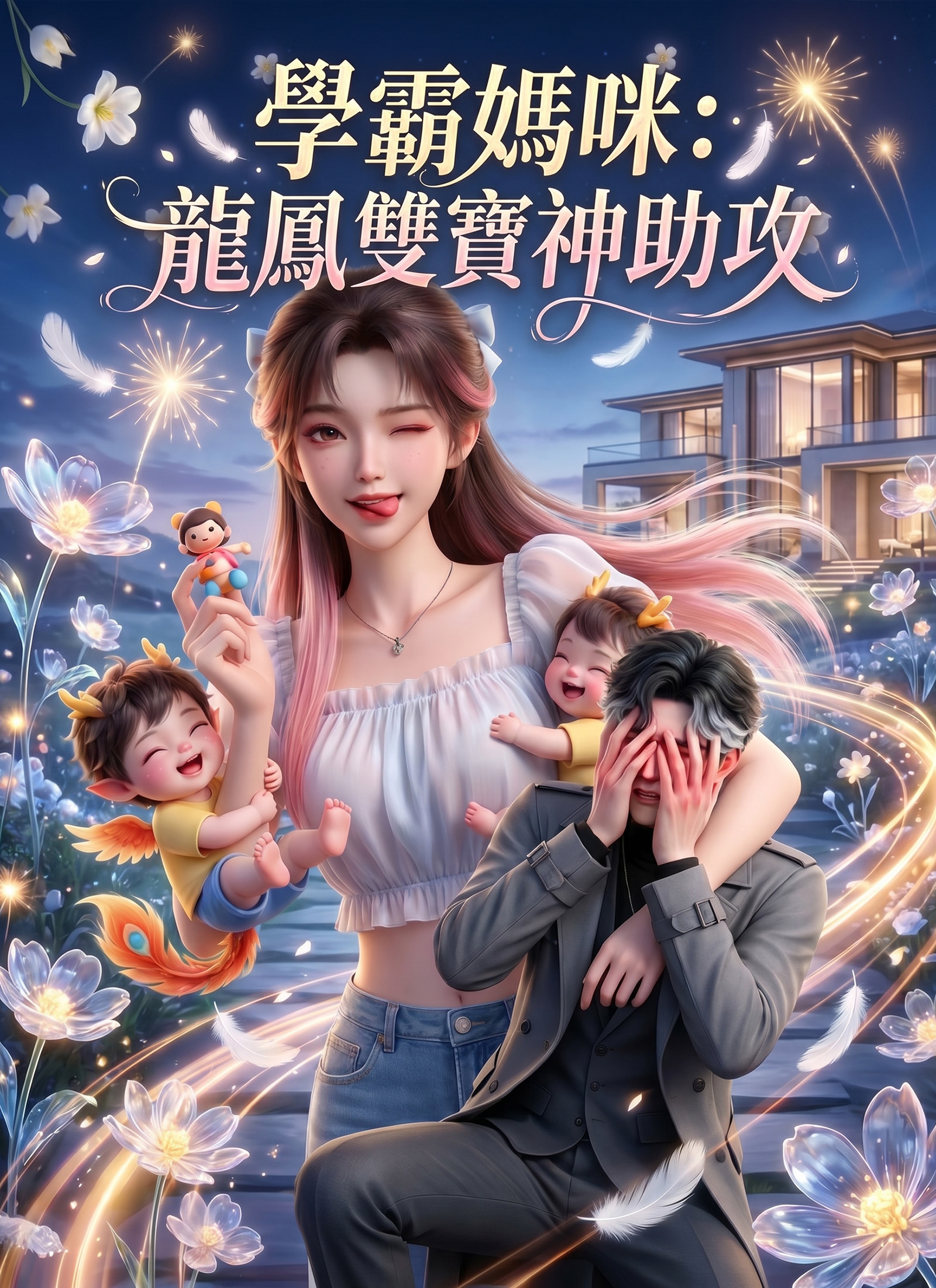 學霸媽咪：龍鳳雙寶神助攻