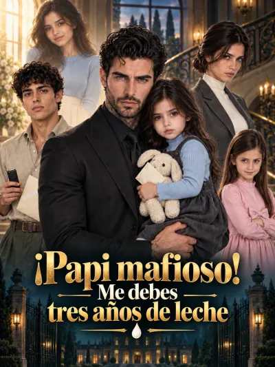 ¡Papi mafioso! Me debes tres años de leche poster