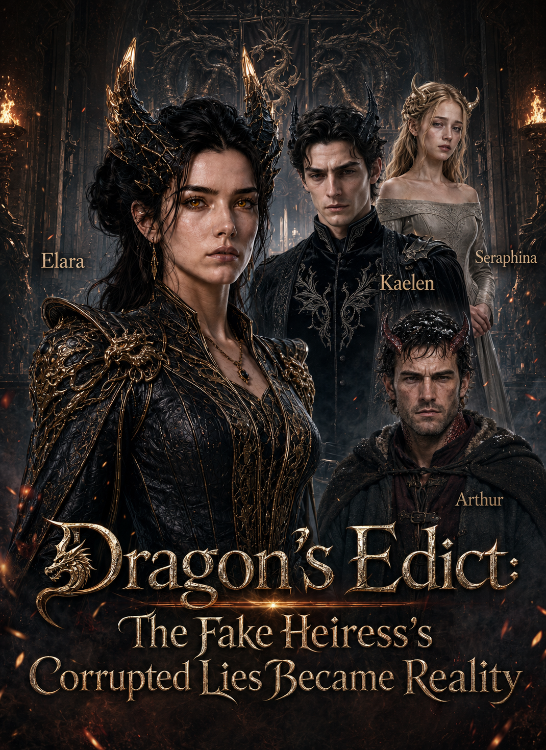 Dragon's Edict: The Fake Heiress's Corrupted Lies Became Reality