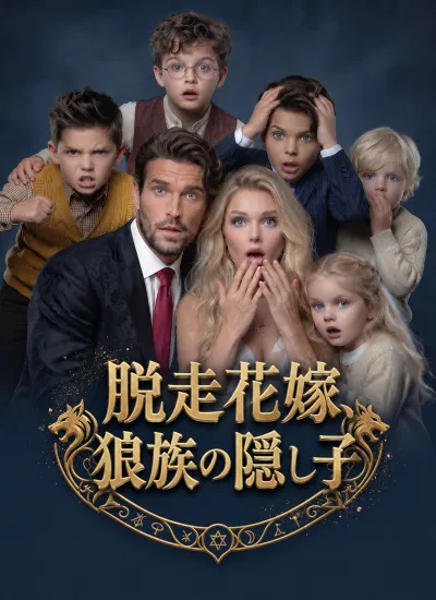 脱走花嫁、狼族の隠し子 poster