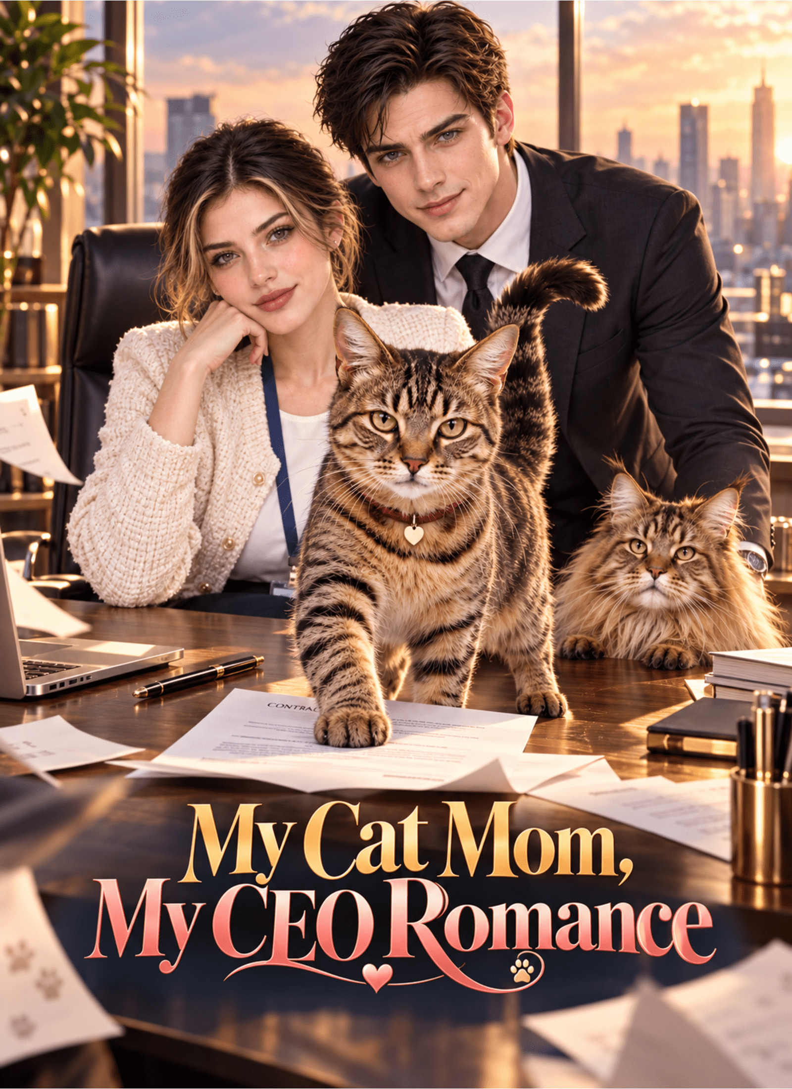 My Cat Mom, My CEO Romance