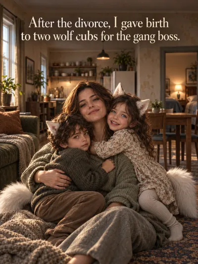 After the divorce, I gave birth to two wolf cubs for the gang boss. poster