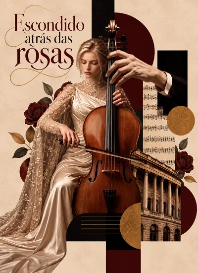 Escondido atrás das rosas poster