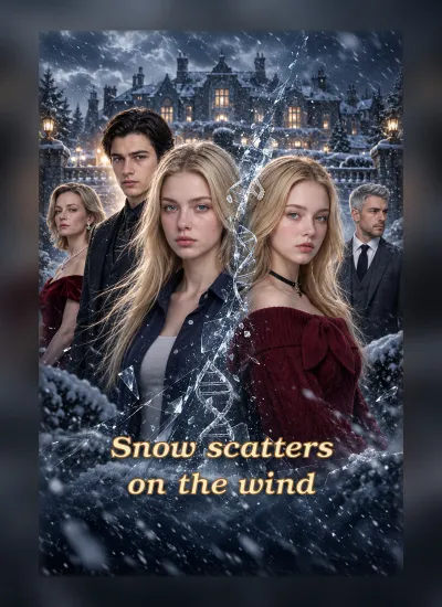 Snow scatters on the wind poster