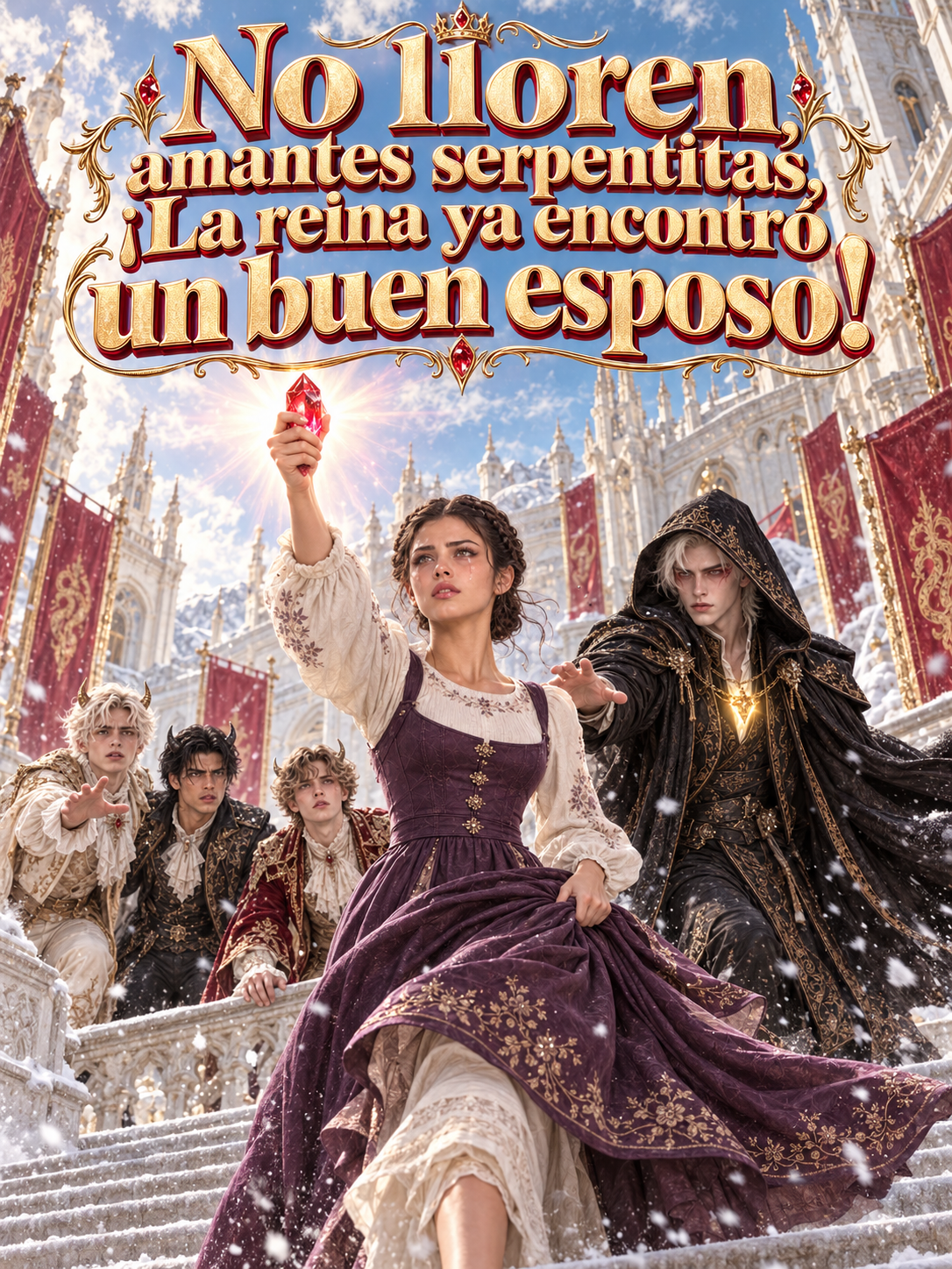 No lloren, amantes serpentitas, ¡La reina ya encontró un buen esposo!