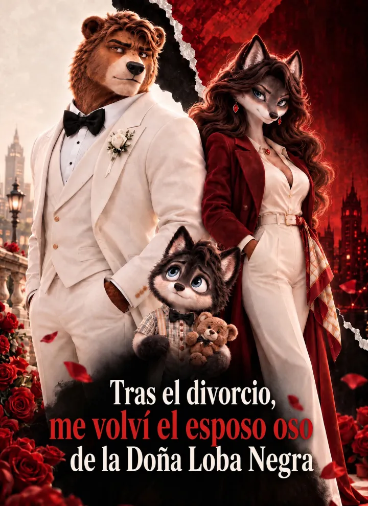 Tras el divorcio, me volví el esposo oso de la Doña Loba Negra poster
