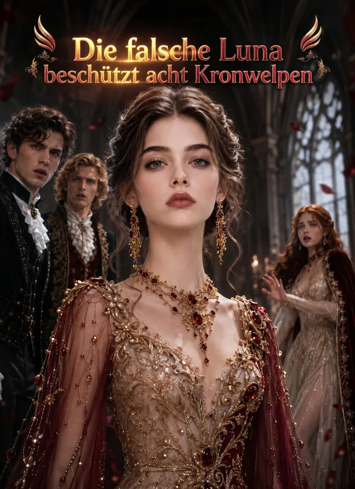 Die falsche Luna beschützt acht Kronwelpen poster
