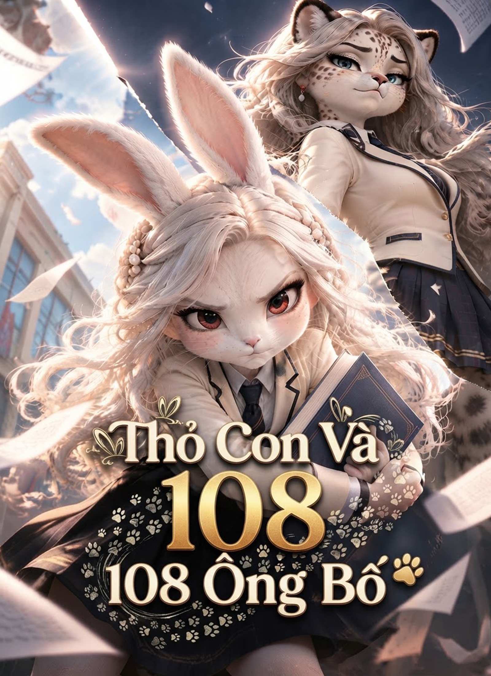 Thỏ Con Và 108 Ông Bố