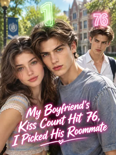 My Boyfriend's Kiss Count Hit 76,I Picked His Roommate poster