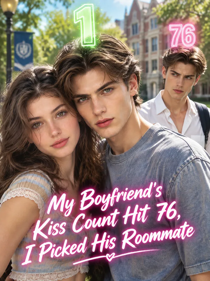 My Boyfriend's Kiss Count Hit 76,I Picked His Roommate poster