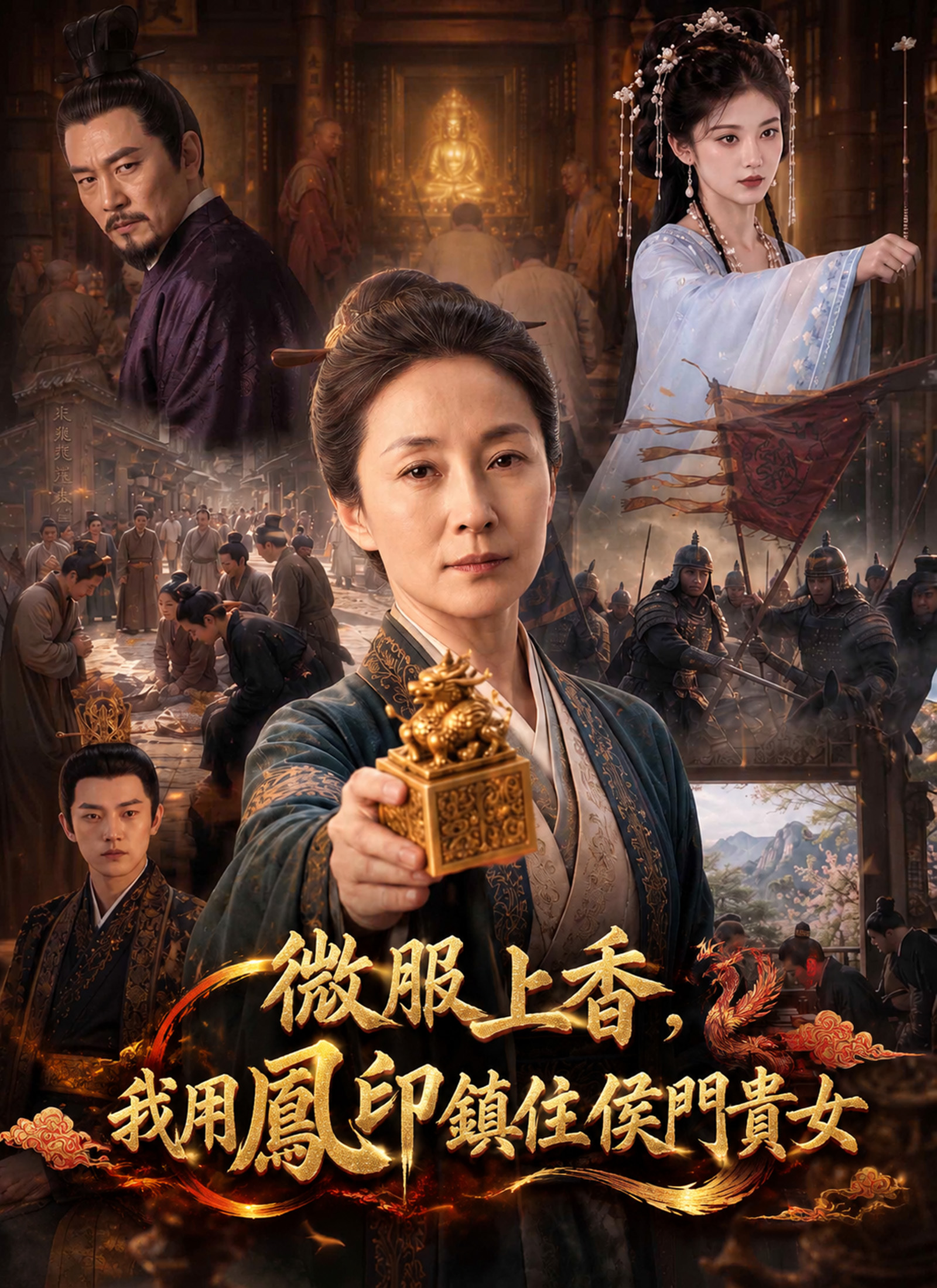 微服上香，我用鳳印鎮住侯門貴女