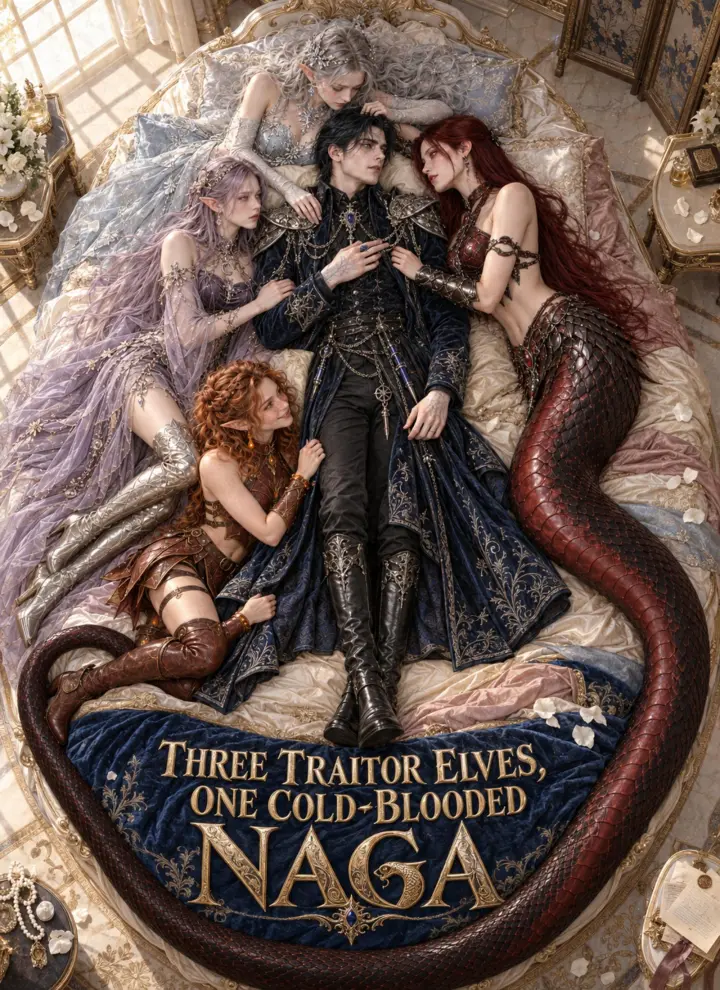 Three Traitor Elves, One Cold-Blooded Naga poster