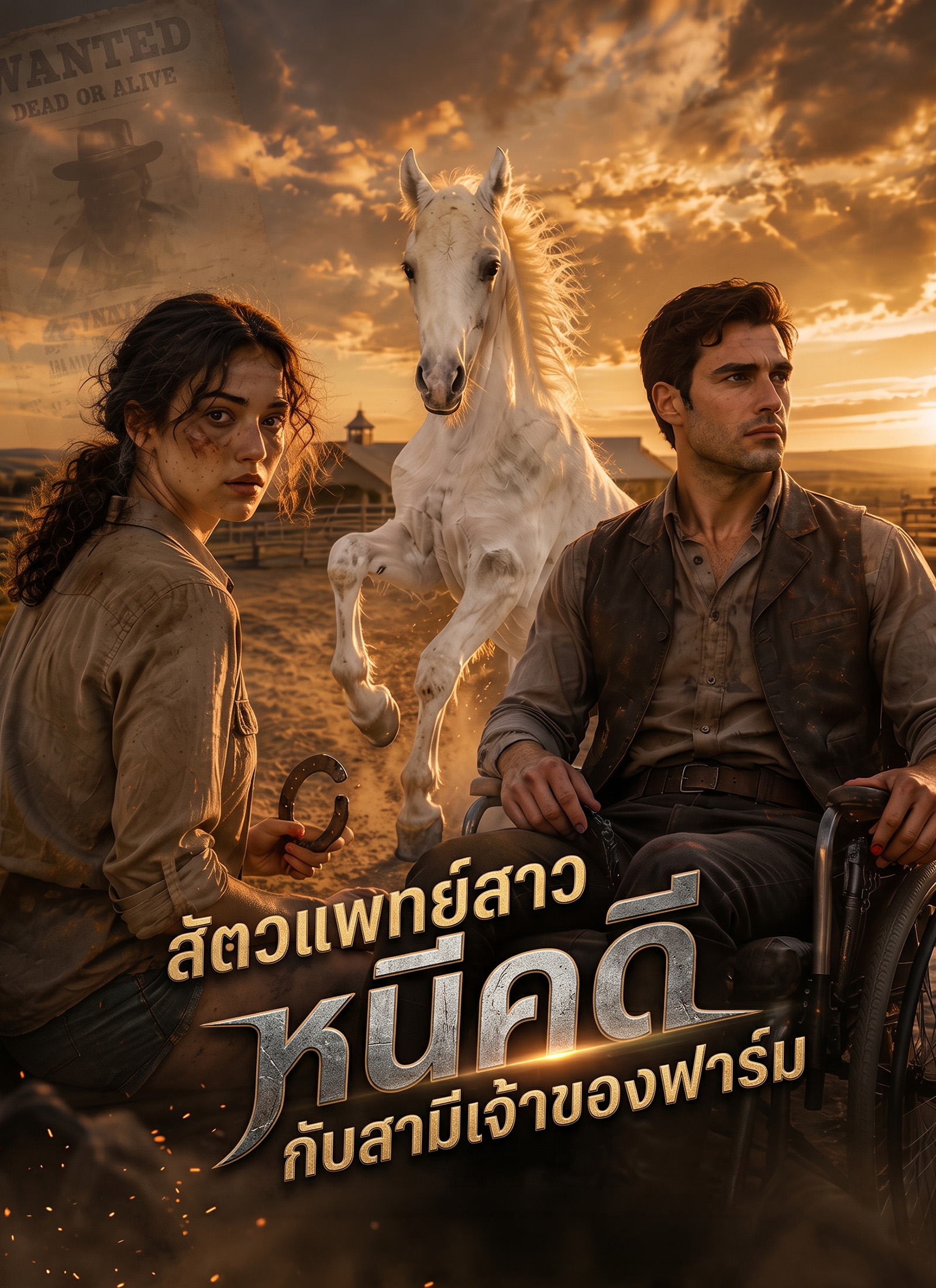 สัตวแพทย์สาวหนีคดีกับสามีเจ้าของฟาร์ม