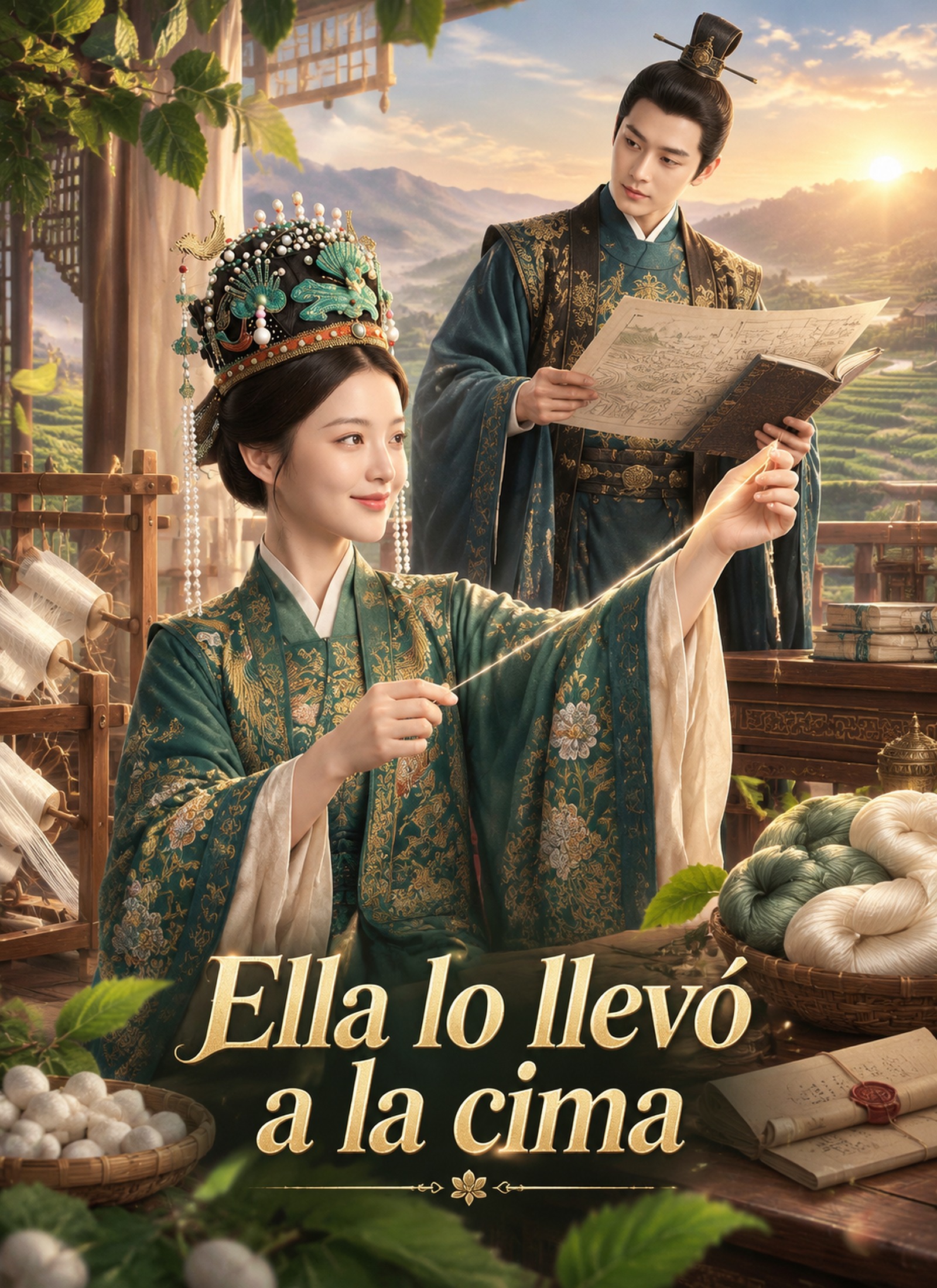 [Doblado]Ella lo llevó a la cima