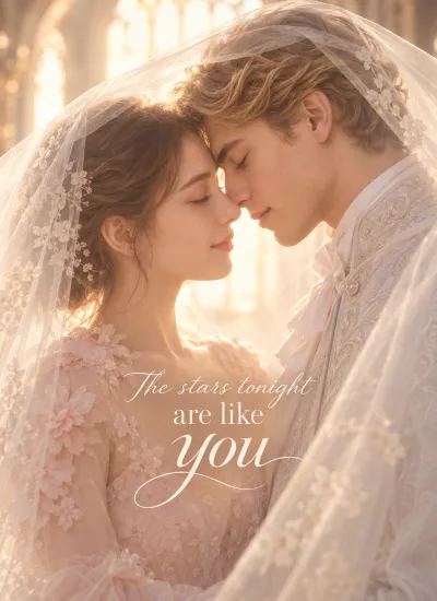 The stars tonight are like you poster