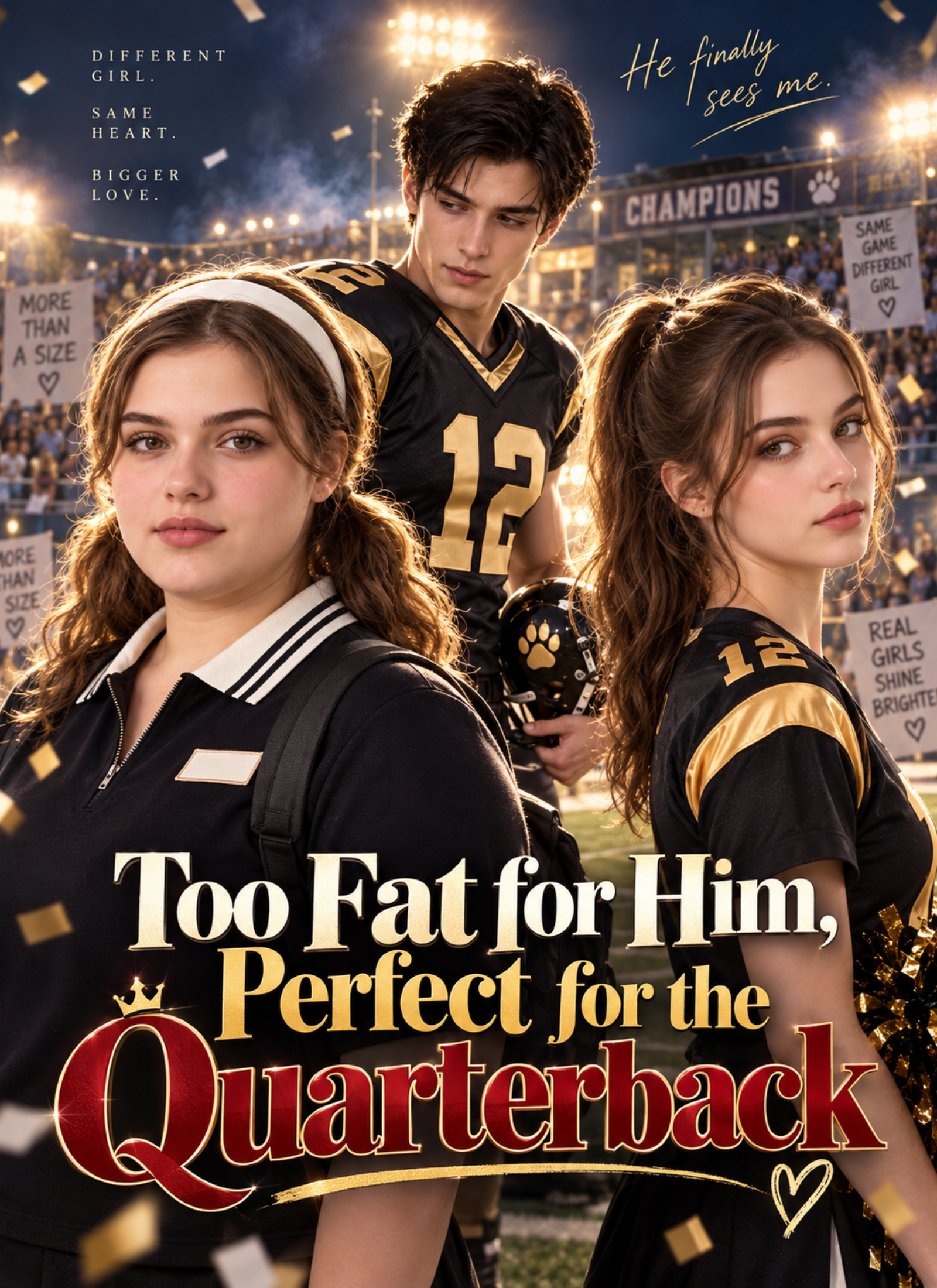 Too Fat for Him, Perfect for the Quarterback