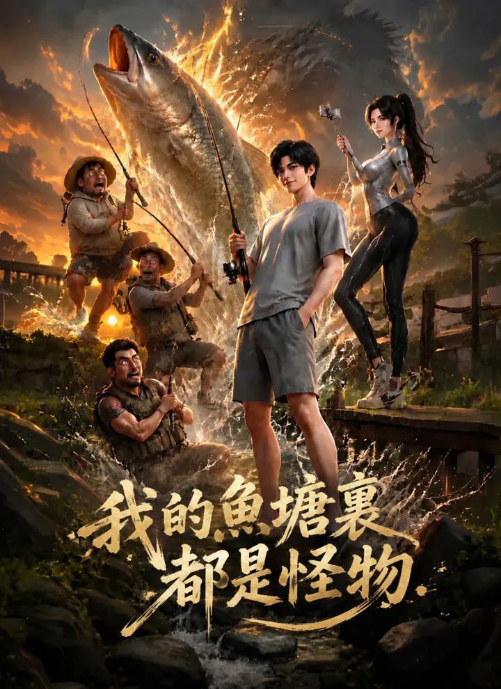 我的魚塘裏都是怪物 poster