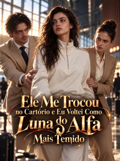 Ele Me Trocou no Cartório e Eu Voltei Como Luna do Alfa Mais Temido poster