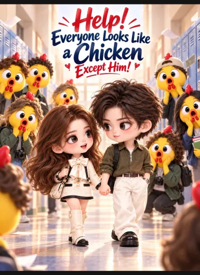 Help! Everyone Looks Like a Chicken Except Him! poster