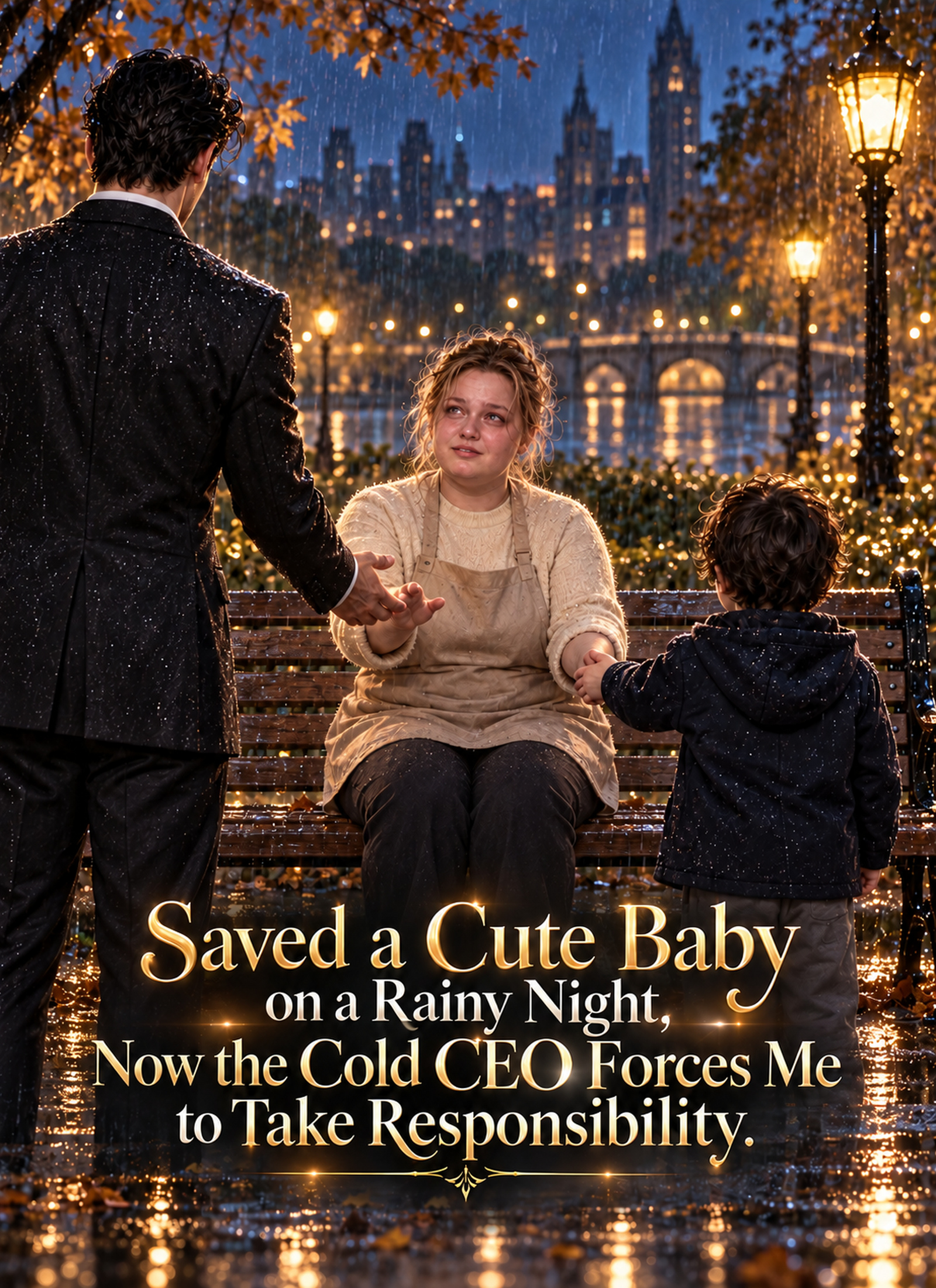 Saved a Cute Baby on a Rainy Night, Now the Cold CEO Forces Me to Take Responsibility. short drama poster