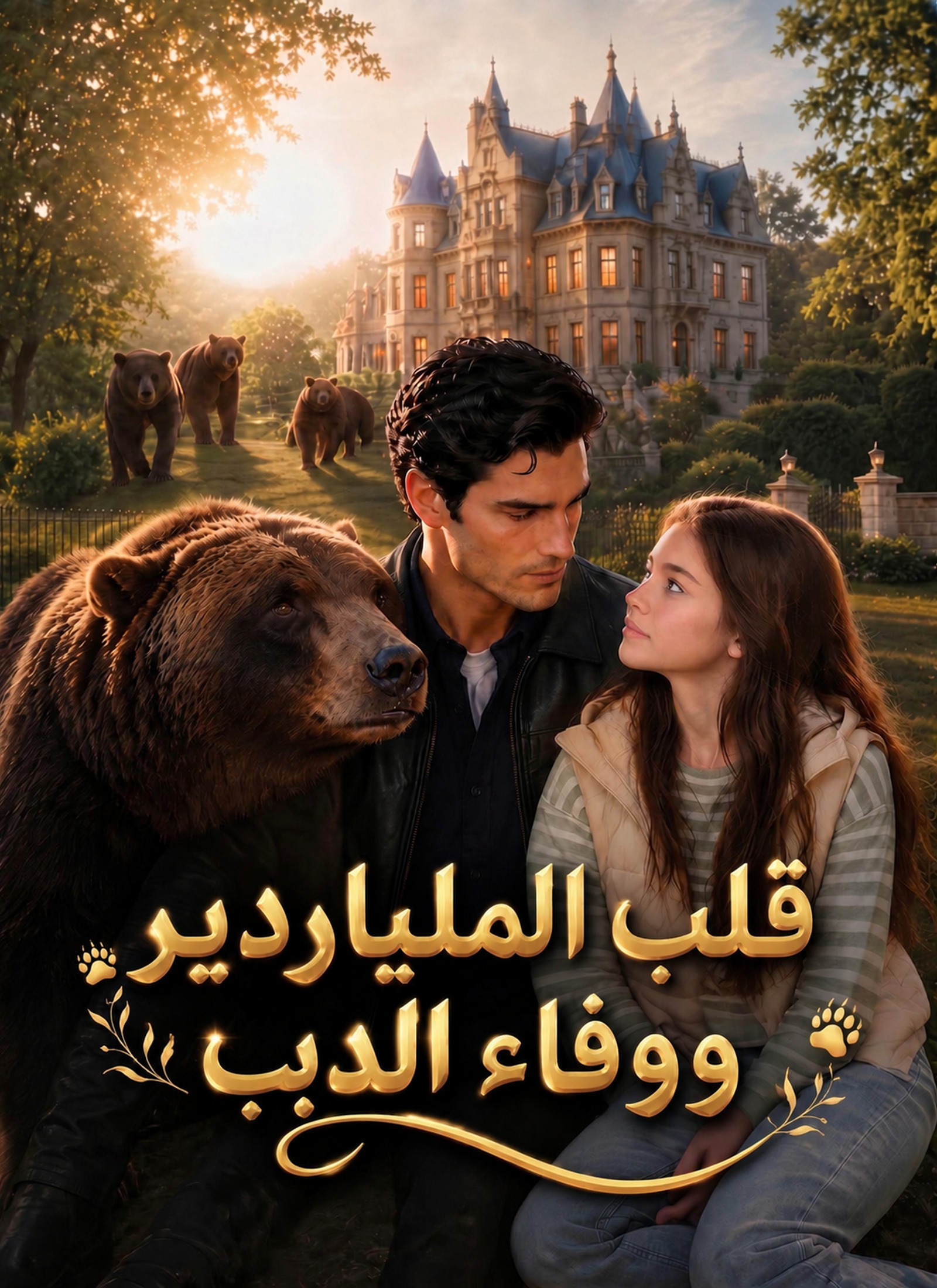 قلب الملياردير ووفاء الدب