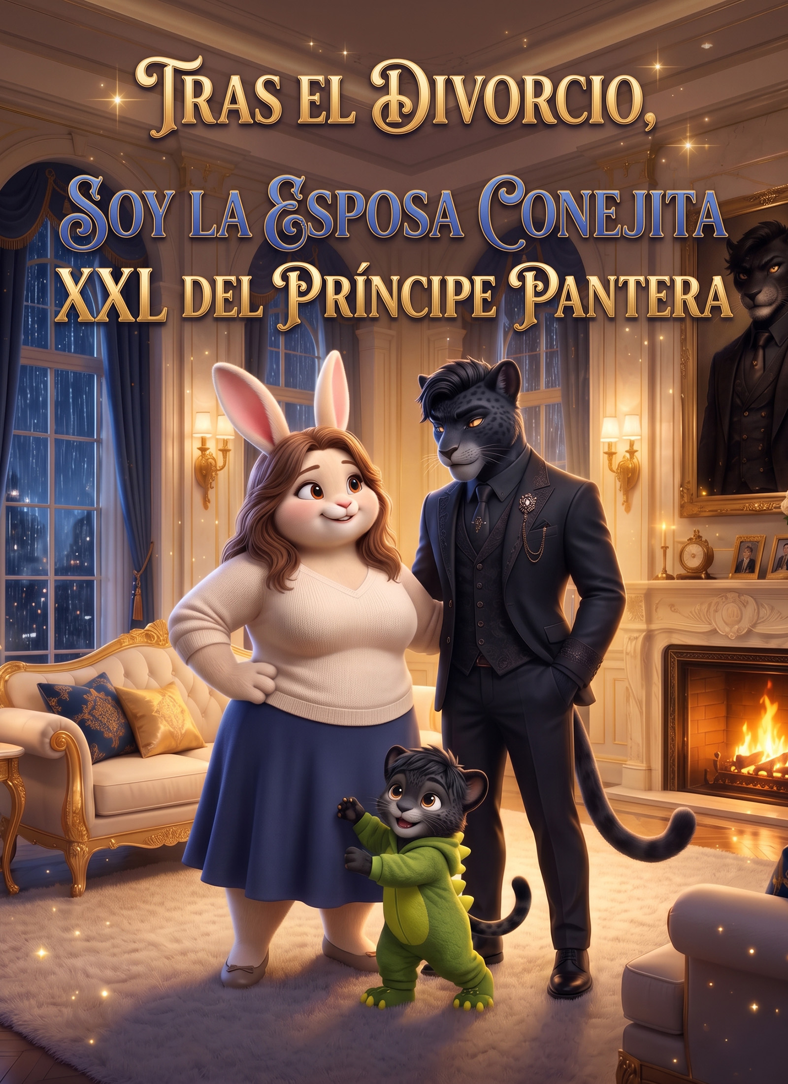 Tras el divorcio, soy la esposa conejita XXL del príncipe pantera