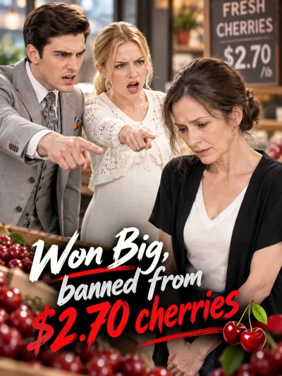 Won Big, banned from $2.70 cherries poster