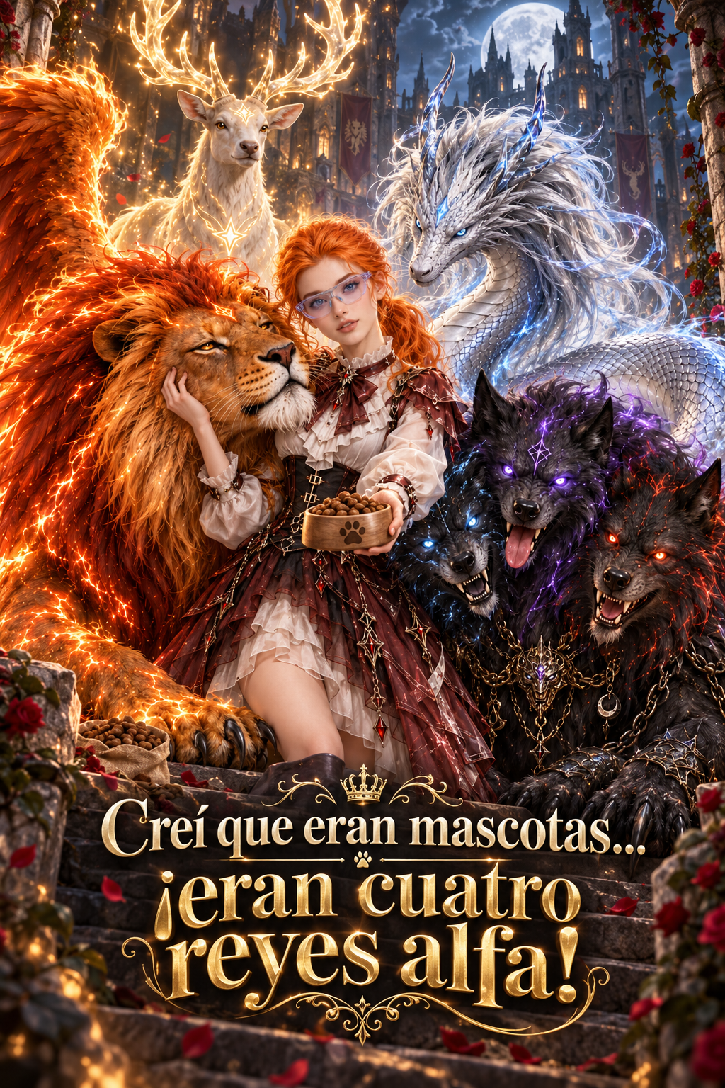 Creí que eran mascotas… ¡eran cuatro reyes alfa!