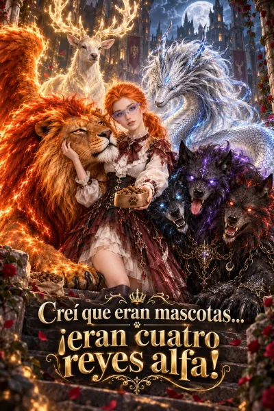 Creí que eran mascotas... ¡eran cuatro reyes alfa! poster