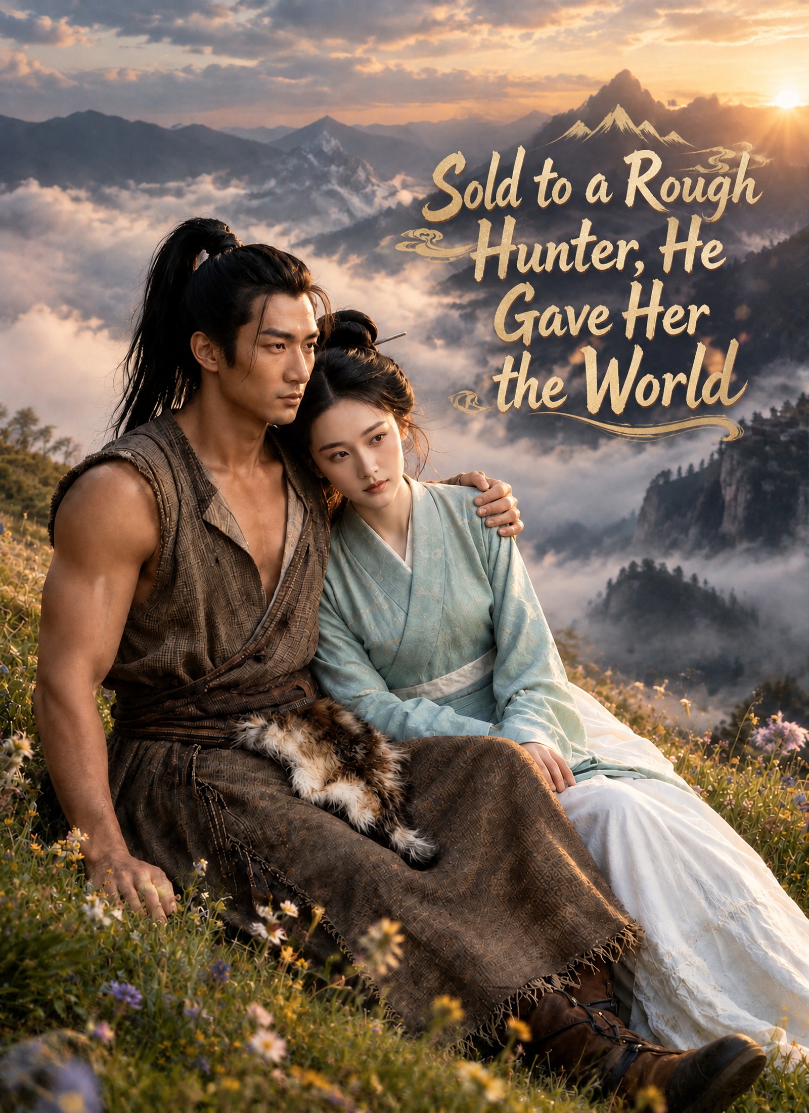 Sold to a Rough Hunter, He Gave Her the World short drama poster
