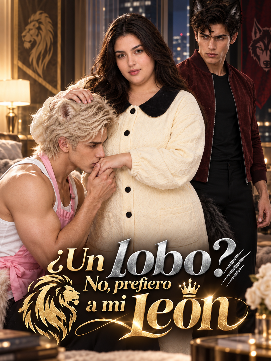 ¿Un lobo? No, prefiero a mi león