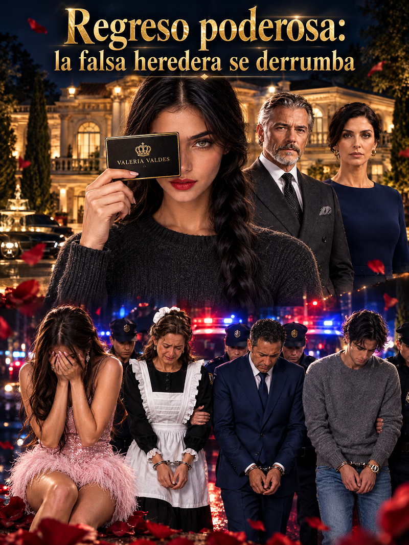 Español: Regreso poderosa: la falsa heredera se derrumba
