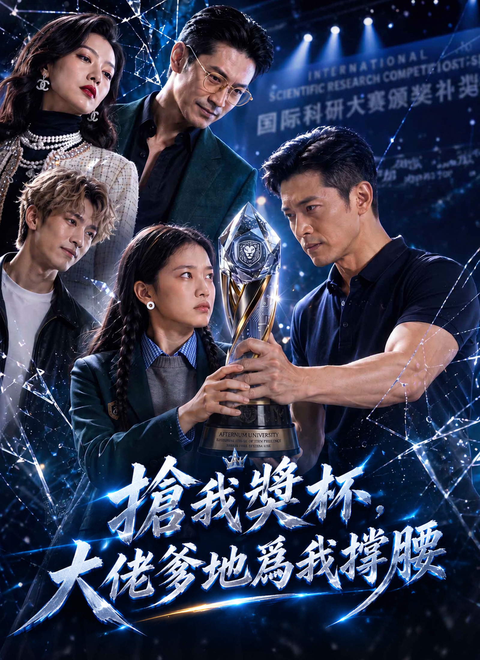 搶我獎杯，大佬爹地爲我撐腰