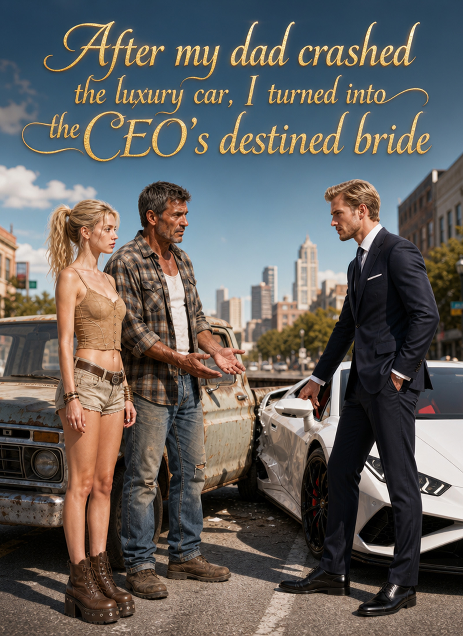 After my dad crashed the luxury car, I turned into the CEO's destined bride