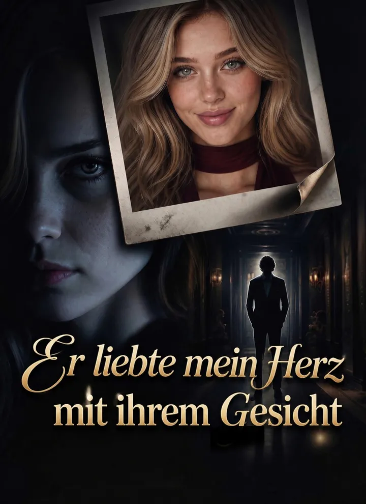 Er liebte mein Herz mit ihrem Gesicht poster