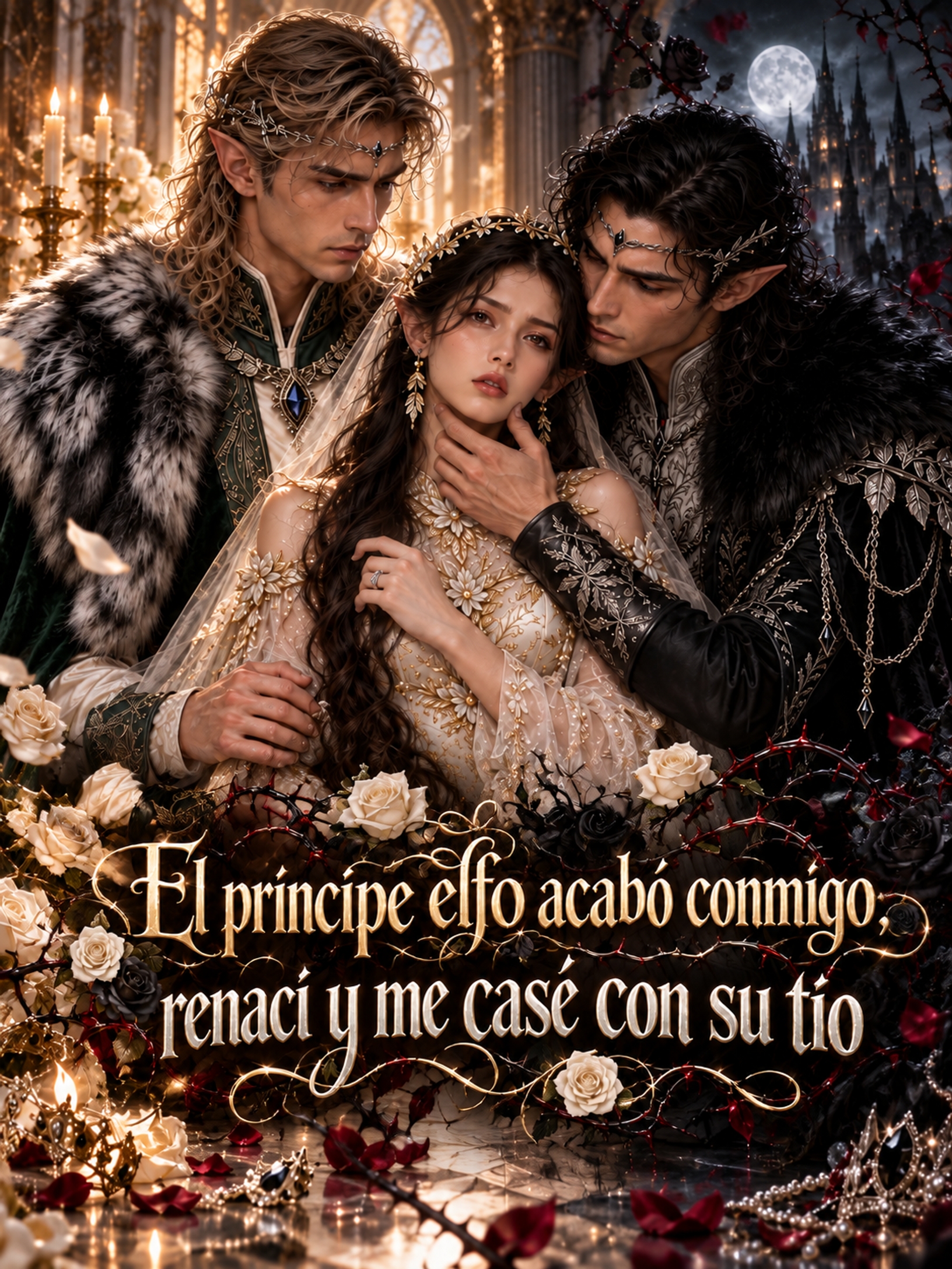 El príncipe elfo acabó conmigo; renací y me casé con su tío